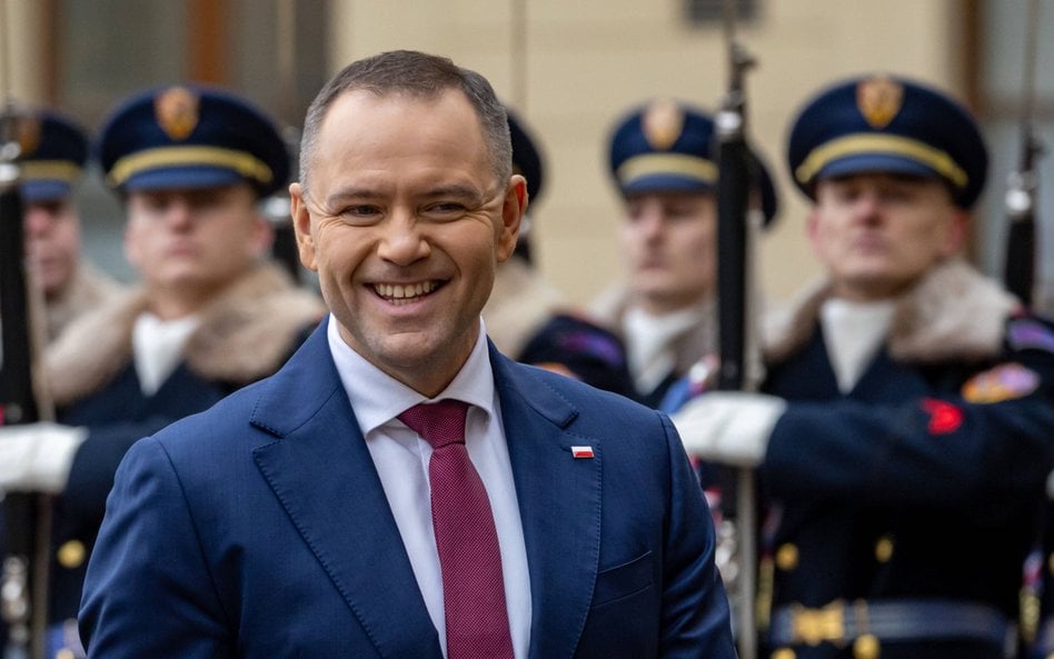 Prezydent Karol Nawrocki podczas oficjalnej wizyty w Czechach