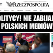 Facebook blokuje za informowanie o proteście polskich mediów