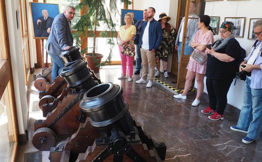 Z okna w zamku w Pułtusku Napoleon obserwował bitwę swoich wojsk