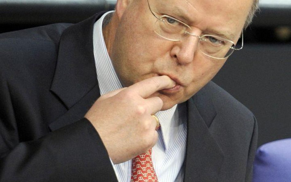 Peer Steinbrueck, niemiecki minister finansów