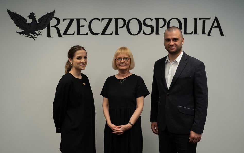 W debacie w siedzibie „Rzeczpospolitej” uczestniczyli (od lewej): Róża Szafranek, prezeska i założyc