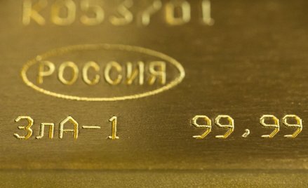 Złoto sfinansuje wojnę Rosji na Ukrainie
