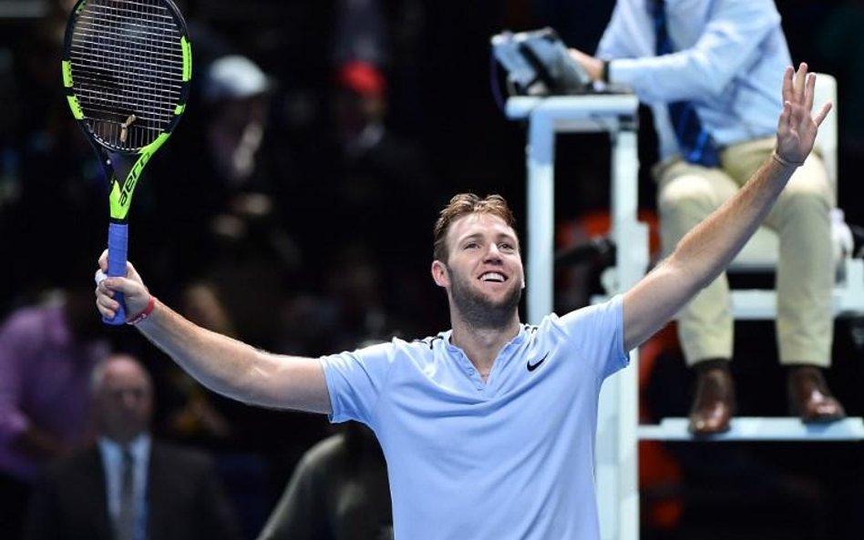 Finały ATP: Sock chciał się bawić