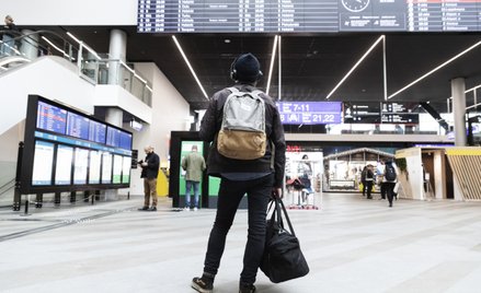 Dworzec kolejowy w Helsinkach