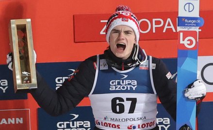 Marius Lindvik – triumfator z Zakopanego