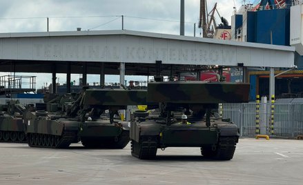 Pierwsze M1110 JAB w gdańskim porcie.