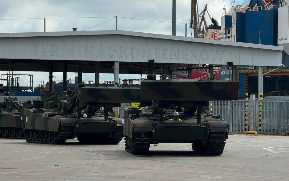 Pierwsze M1110 JAB w gdańskim porcie.