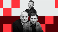 Adam Burakowski, były ambasador RP w Indiach i RPA oraz Sławomir Kuliński, Pałac Saski