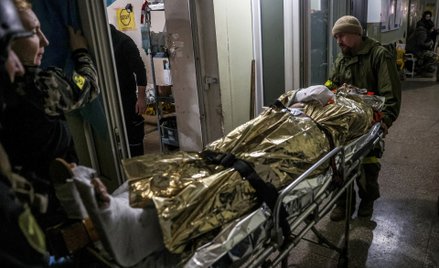 Transport ukraińskiego rannego