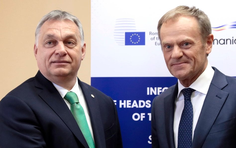 Viktor Orbán i Donald Tusk