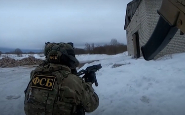Kadr z nagrania opublikowanego przez FSB