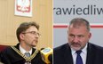 Sędzia Konrad Mielcarek i Waldemar Żurek