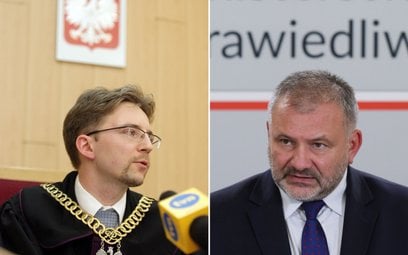 Sędzia Konrad Mielcarek i Waldemar Żurek
