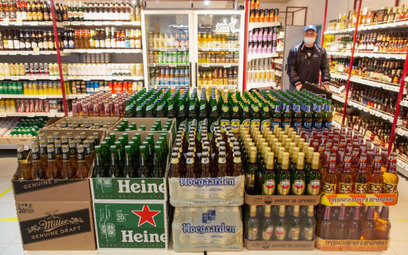 Zachodnie piwa wciąż w rosyjskich sklepach. Kłopoty dopiero nadchodzą