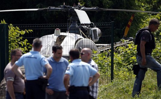 Tym (skradzionym) helikopterem uciekł trzy miesiące temu Redoine Faid