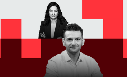 Marzena Tabor-Olszewska, zastępczyni redaktora naczelnego oraz Tomasz Wacławek, dziennikarz działu s