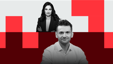 Marzena Tabor-Olszewska, zastępczyni redaktora naczelnego oraz Tomasz Wacławek, dziennikarz działu s