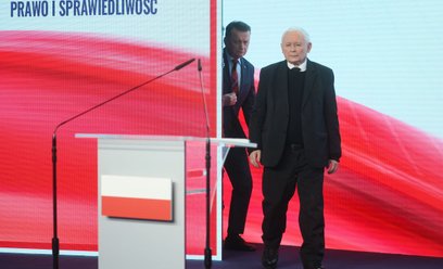 Mariusz Błaszczak i Jarosław Kaczyński