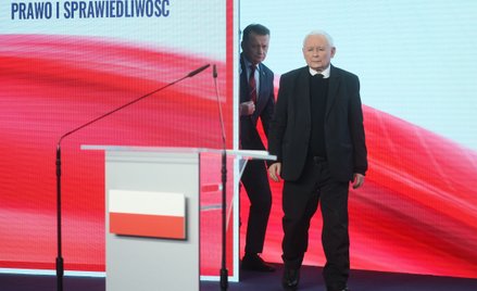 Mariusz Błaszczak i Jarosław Kaczyński