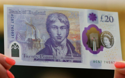 Nowy banknot 20 funtów