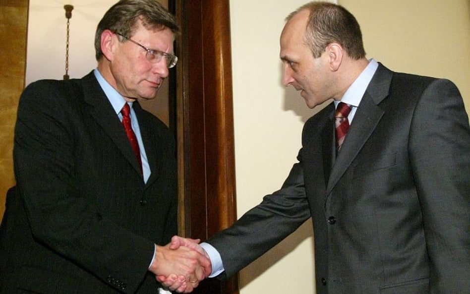 Leszek Balcerowicz i Kazimierz Marcinkiewicz