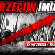 Plakat manifestacji, którą chciał zorganizować ONR