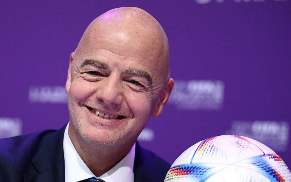 Prezes FIFA Gianni Infantino