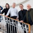 Genesis, od lewej: Phil Collins, Steve Hackett, Tony Banks, Mike Rutherford i Peter Gabriel
