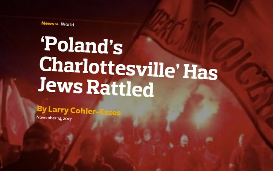 Amerykańska gazeta: Marsz Niepodłegłości jak Ku-Klux-Klan