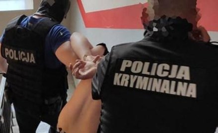 Jeden z zatrzymanych przez policję mężczyzn w związku z zabójstwem w Żyrardowie.