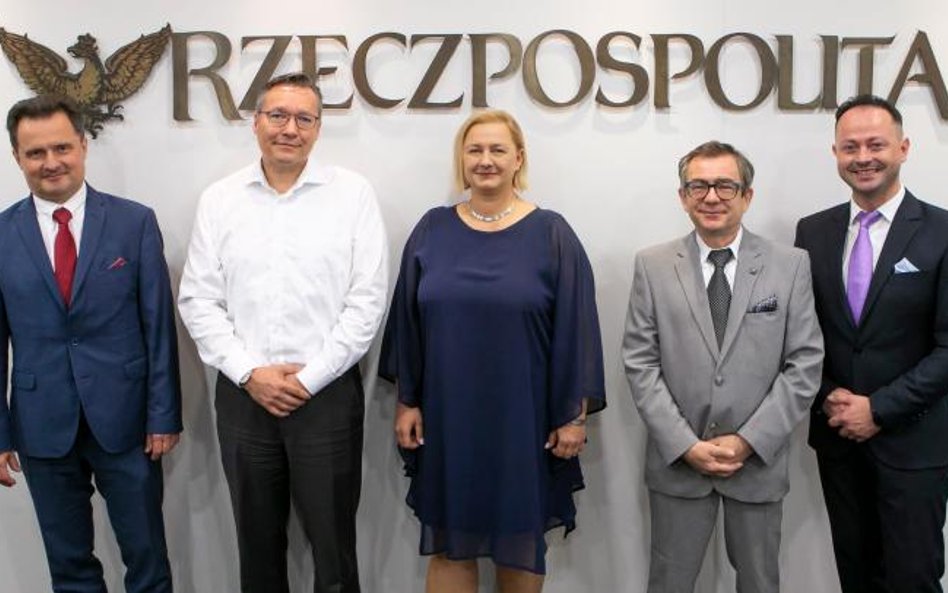 W debacie uczestniczyli prof. Przemysław Mitkowski, Paul van Arkel, Joanna Parkitna, dr hab. Andrzej