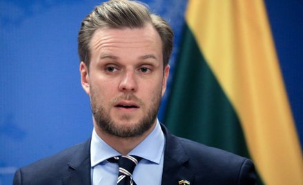 Minister spraw zagranicznych Litwy Gabrielius Landsbergis