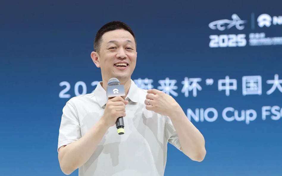 William Li, założyciel i dyrektor generalny Nio