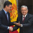Prezydent Meksyku Andrés Manuel López Obrador (po prawej)