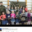 Przedszkole w Petersburgu 23 lutego 2015 roku (screen z Twittera/Necro Mancer)