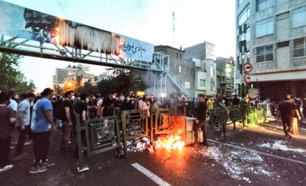 Protesty w Teheranie