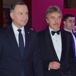 Prezydent Andrzej Duda i prezes PZPN Zbigniew Boniek podczas sobotniej gali stulecia PZPN w Warszawi