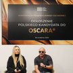 Producenci filmu "Pod wulkanem" Agnieszka Jastrzębska i Mikołaj Lizut na konferencji prasowej Komisj