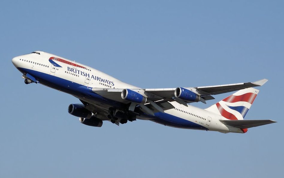 Boeing 747-438ER używany przez British Airways
