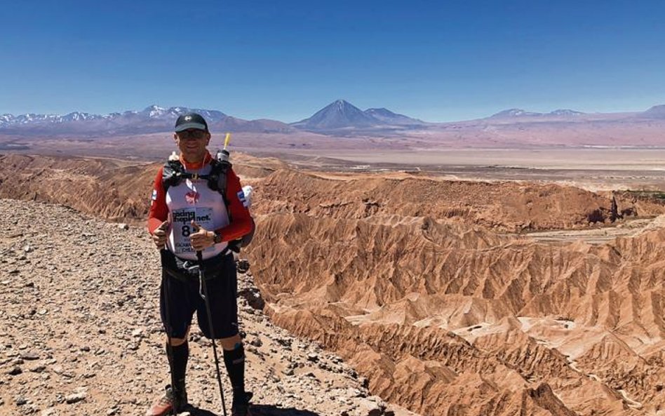 Marek Rybiec o ultramaratonach 4 Deserts: To było podwójne wyzwanie