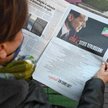 Reklama polityczna kandydatury Berlusconiego w gazecie należącej do rodziny Berlusconich