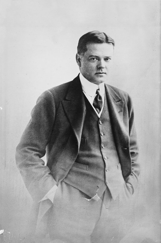 Młody Herbert Hoover. Już jako 25-latek był milionerem
