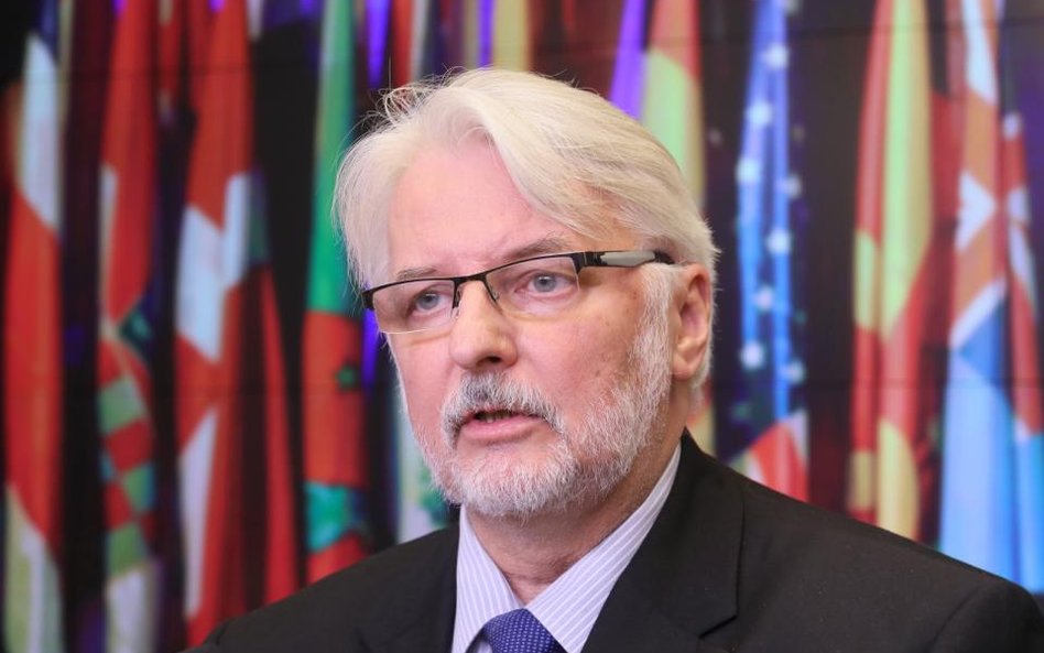 Waszczykowski: Być to za mało. Trzeba działać