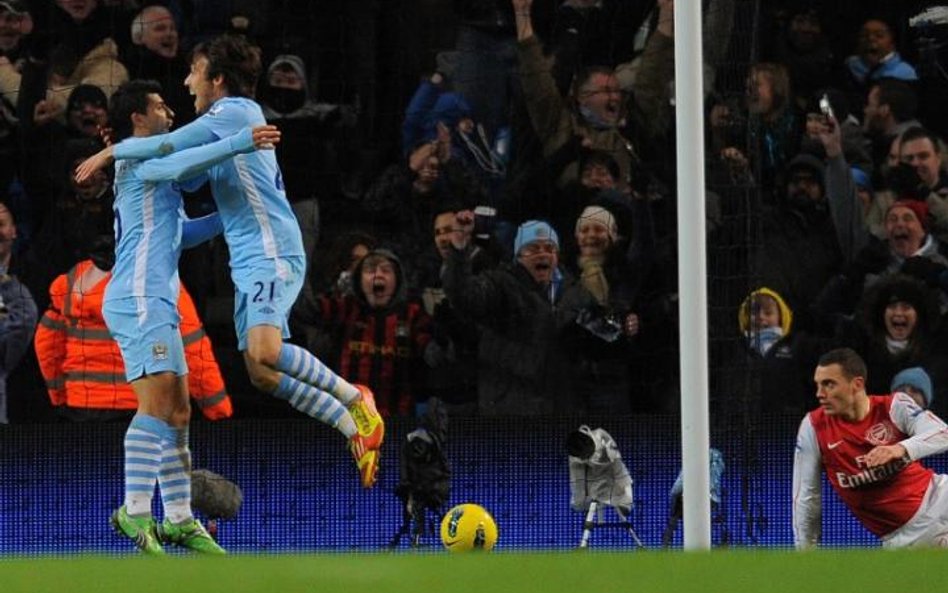 David Silva i Sergio Aguero