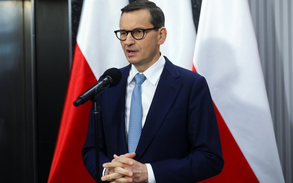 Premier Mateusz Morawiecki