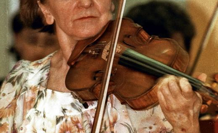 Wanda Wiłkomirska nie stanie tym razem na estradzie ze skrzypcami. Zagrają jej przyjaciele (Łukasz G