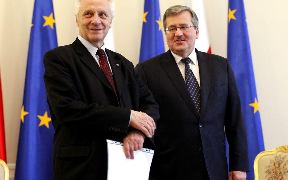 Stefan Niesiołowski i Bronisław Komorowski