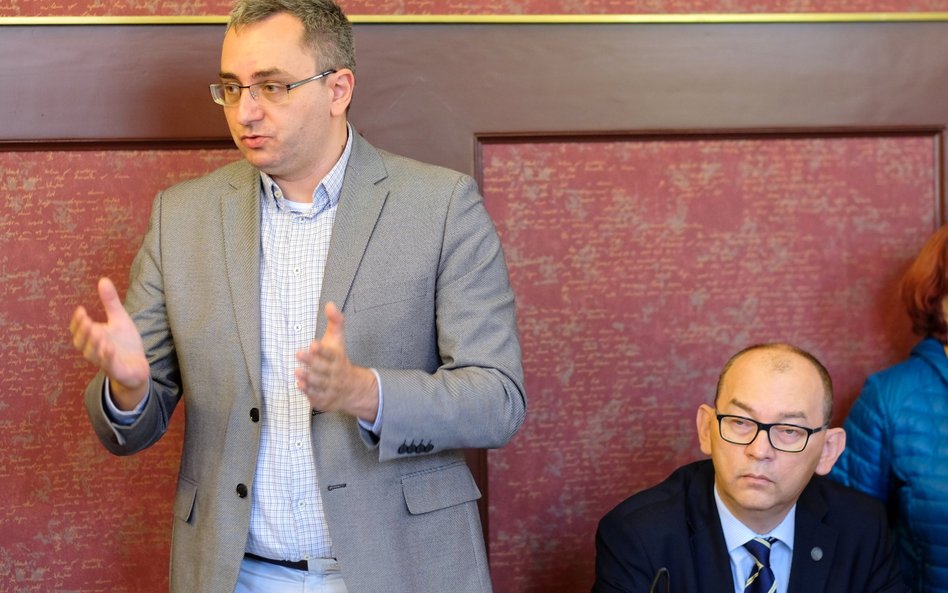 Sędziowie Michał Lasota i Przemysław Radzik