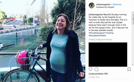 Nowa Zelandia: Minister wsiadła na rower i pojechała urodzić dziecko
