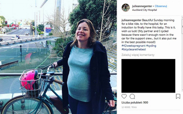 Nowa Zelandia: Minister wsiadła na rower i pojechała urodzić dziecko